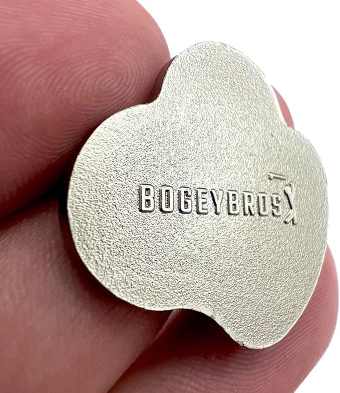 Bogey Bros Golf Ball Markers – Novelty Golf Ball Markers with Durable Enamel Finish, Funny Golf Marker for Golfing & Putting Green, Fun Golf Markers for Professionals & Amateur Golfing