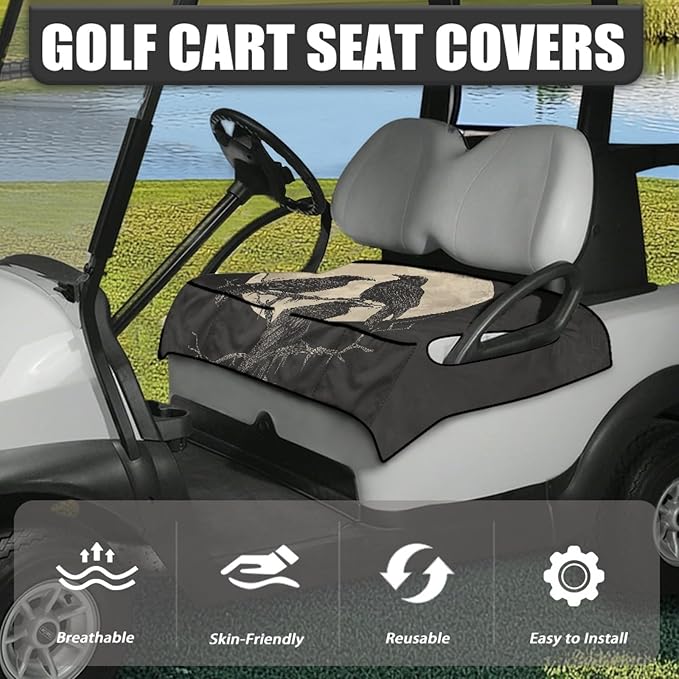 Golf Cart Seat Covers Universal Golf Cart Seat Cover Blanket Cushion Cover Sports Golf Cart Accessories