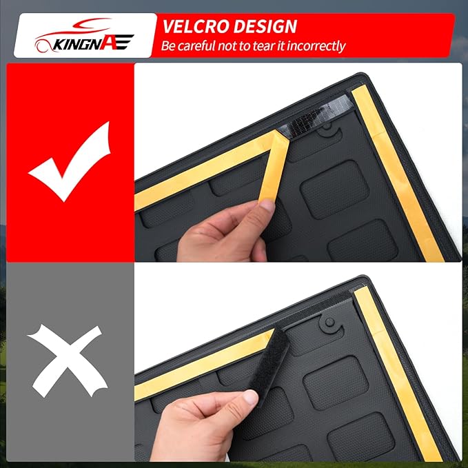 Floor Mats Compatible with GTW Mach1 Golf Cart TPE All Weather Rear Foot Platform Back Step Rear Step Accessories