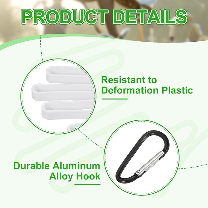 PATIKIL Golf Gloves Stretcher,Plastic Keeper Support Rack Holder Dryer Hanger Frame with Hanging Hooks