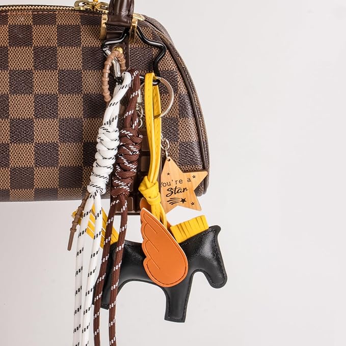 Georgie Porgy Bag Charms Keychains Handbag Accessories for Women Purse Backpack Sports Bag Pendant Cute Unique Gift for Girls