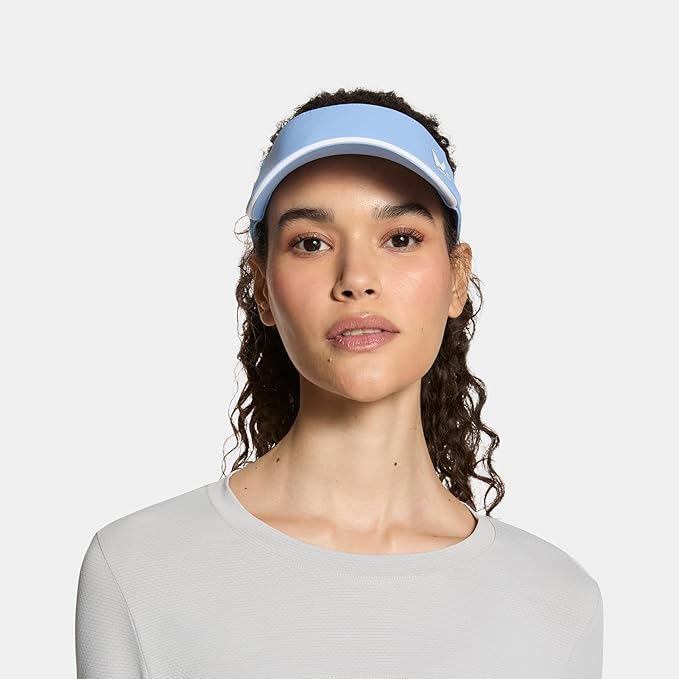 MISSION Structured Cooling Visor - Unisex One Size Cap for Tennis, Golf & Running - Lightweight & Durable