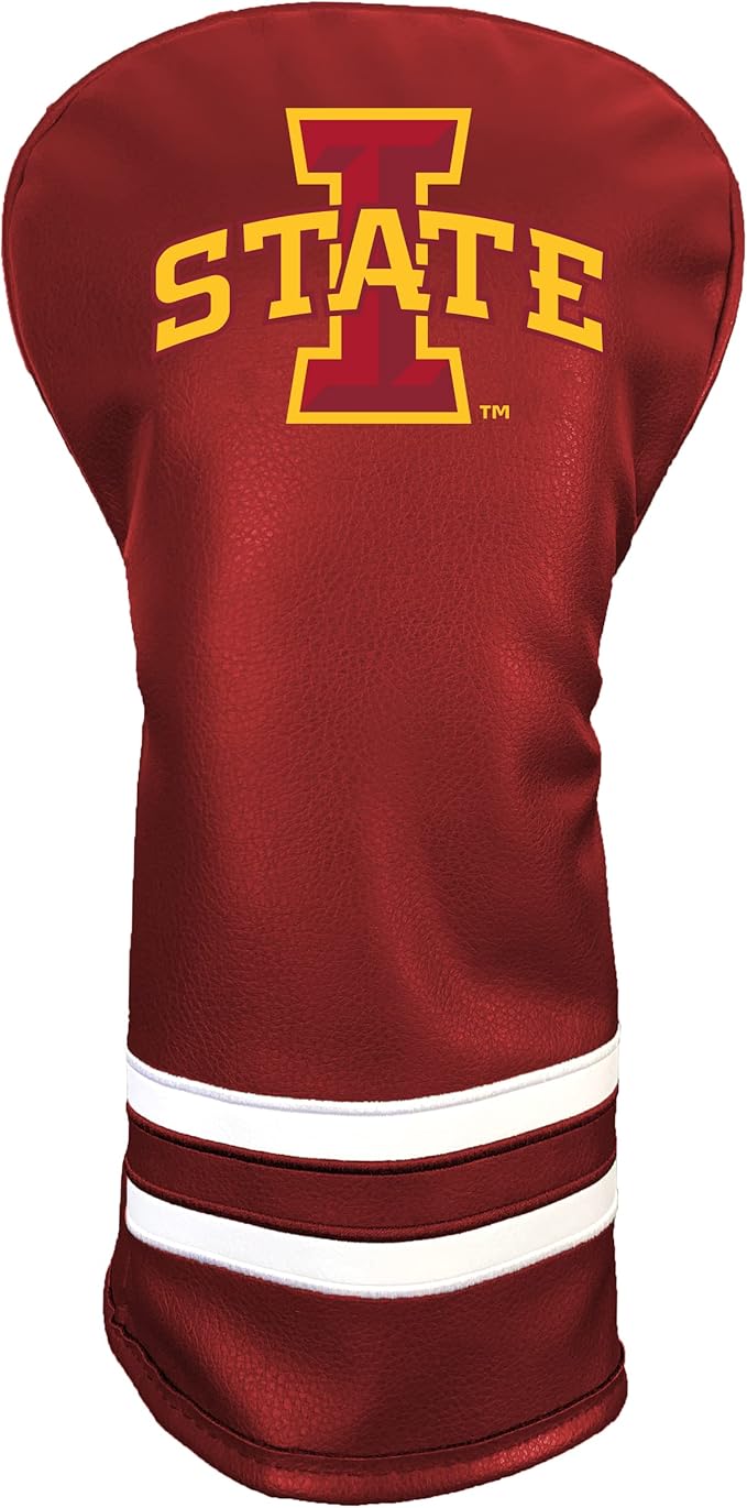 Team Golf NCAA Vintage Driver Golf Club Headcover (Printed), Form Fitting Design, Retro Design with Fleece Lining for Extra Club Protection