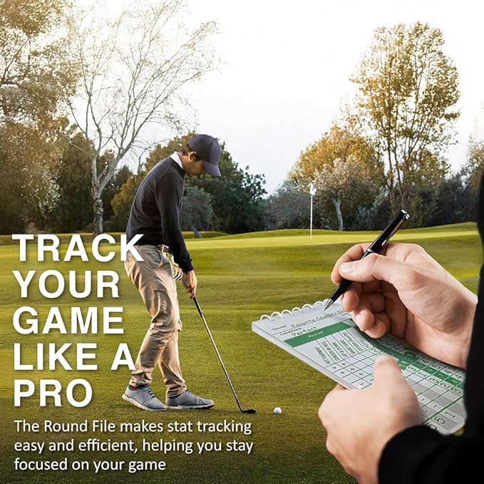 Golf Essentials: Personalized ID Labels, Pro Scorecards & Game Guides. Weatherproof Accessories for Club Tracking, Stat Logging & Wagering