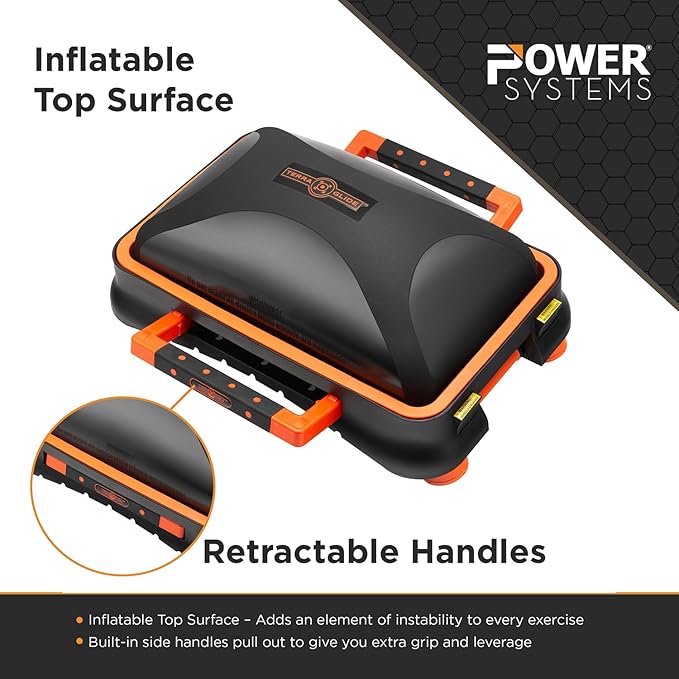 Terra Glide Balance Trainer | Compact Inflatable Fitness Platform for Core, Stability & HIIT | Lightweight Exercise Board for Home & Studio Use | Full Body Functional Workout Gym Trainer for Balance, Mobility, Agility & Conditioning