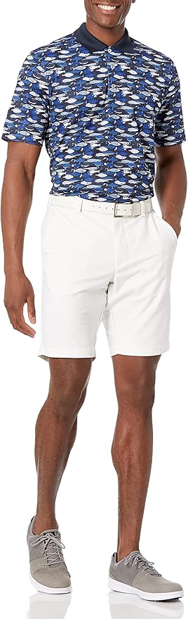 Amazon Essentials Mens Golf Polo Shirt, Moisture-Wicking Quick Dry, Short Sleeve