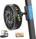 Universal Fan with Magnetic Bracket, 3 Speed Settings USB Powered Fan for Office Car Golf Cart with Magnetic Bracket