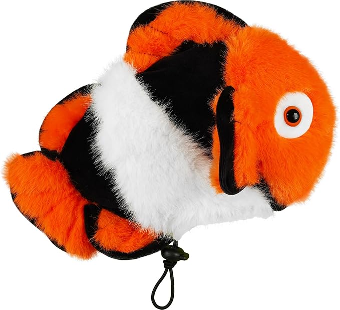 mytag Funny Putter Headcover, Premium Plush Animal Putter Cover for Blade/Mallet