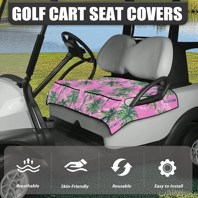 Golf Cart Seat Covers Universal Golf Cart Seat Cover Blanket Cushion Cover Sports Golf Cart Accessories