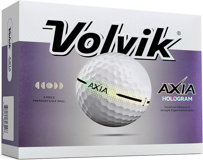 Volvik Axia Hologram Golf Balls