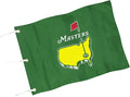 Golf Flag with Grommets, Double-Side Printed Augusta National Flag, 420D Nylon Golf Pin Flags, Putting Green Flags for Golf Course Driving Range Collection, 14" H x 20" L, Green