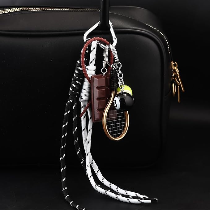 Tote Bag Purse Charms for Handbags - Cute Keychain, Y2K Rope Key Chain Accessories - Designer Jewelry Gift for Women