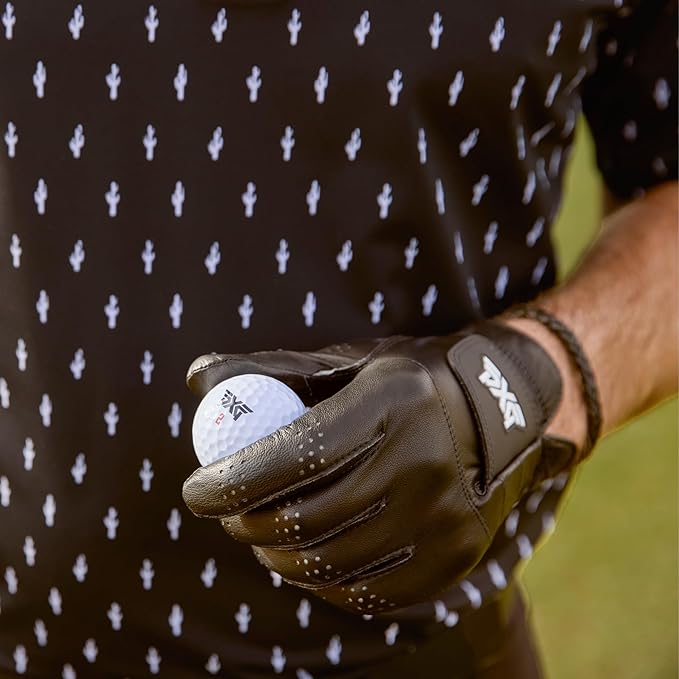 PXG Golf Mens Players Glove Right Handed Golfer Left Handed Glove Cabretta Leather