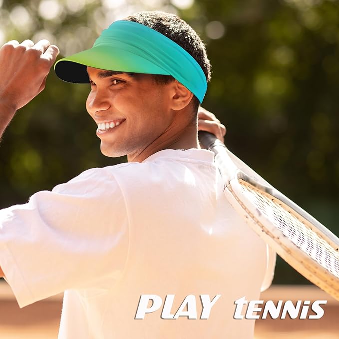 Sun Visor Hat Men Women for Sun Protection Running Fishing Tennis Golf