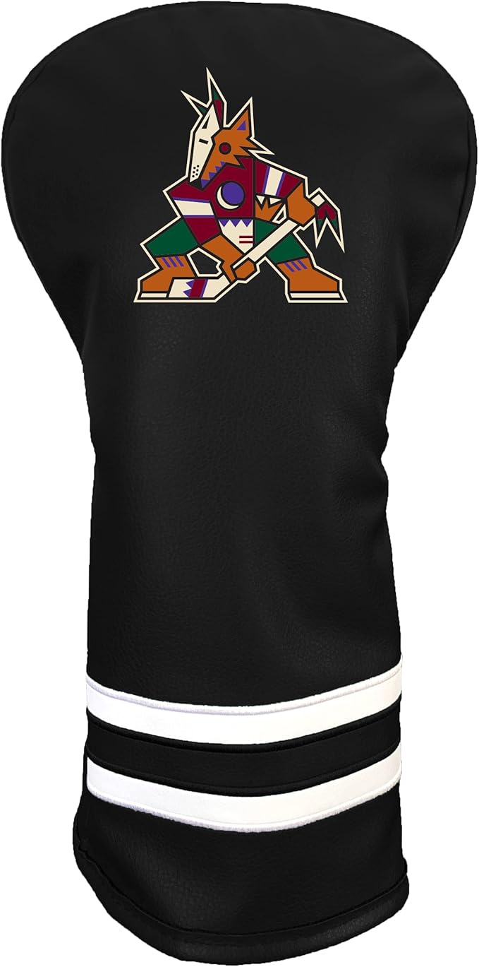 Team Golf NHL Vintage Driver Golf Club Headcover (Printed), Form Fitting Design, Retro Design with Fleece Lining for Extra Club Protection