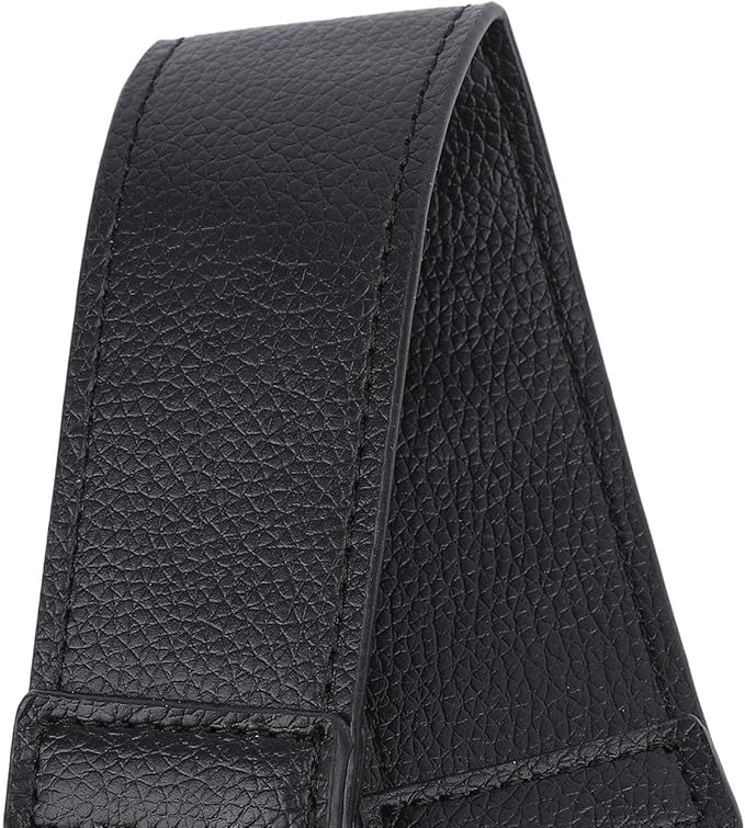 Club Bag Stand Strap, PU Leather Adjustable Leg Stabilizer Strap Attachment, Secure Locking Buckle for Golf Bags, Premium Club Bag Accessories with Reinforced Metal Buckle