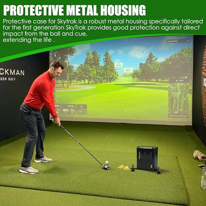 Protective Case for Skytrak, Protective Case Box with Handle for Skytrak Golf Launch Monitor Suitable for The First Gen Model Ball Not Included