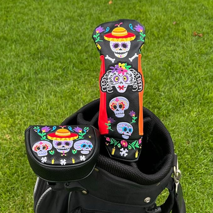 Giggle Golf Utility/Hybrid Head Cover, Colorful Club Covers for Men & Women