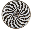 Hypnospiral Golf Ball Marker – 1" Alignment Ball Marker Golf Tool with 3D Crosshatch – Focus-Boosting Golf Ball Marker for Putting Green, Funny Golf Accessories for Men & Women