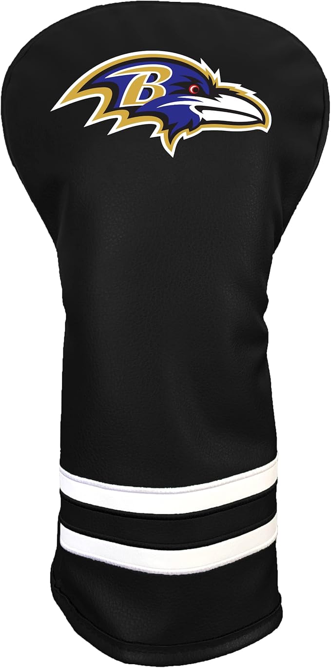 Team Golf NFL Team Golf NFL Vintage Driver Golf Club Headcover (Printed), Form Fitting Design, Retro Design with Fleece Lining for Extra Club Protection