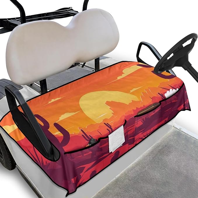 Golf Cart Seat Covers Universal Golf Cart Seat Cover Blanket Cushion Cover Sports Golf Cart Accessories
