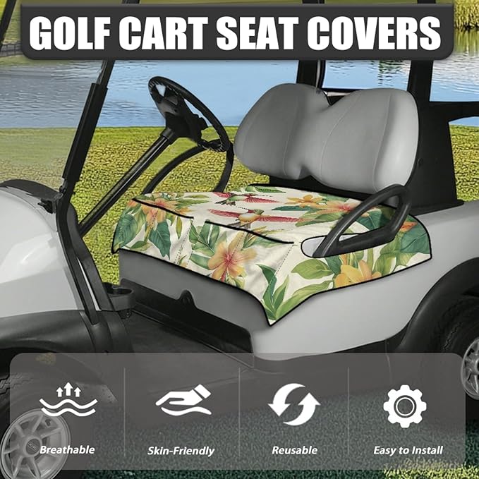 Golf Cart Seat Covers Universal Golf Cart Seat Cover Blanket Cushion Cover Sports Golf Cart Accessories