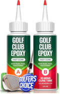 Golf Club Epoxy – Epoxy Glue for Golf Club Repair for All Golf Shafts, Heads, Drivers, Putters, and Irons, Works on Graphite & Steel Shafts