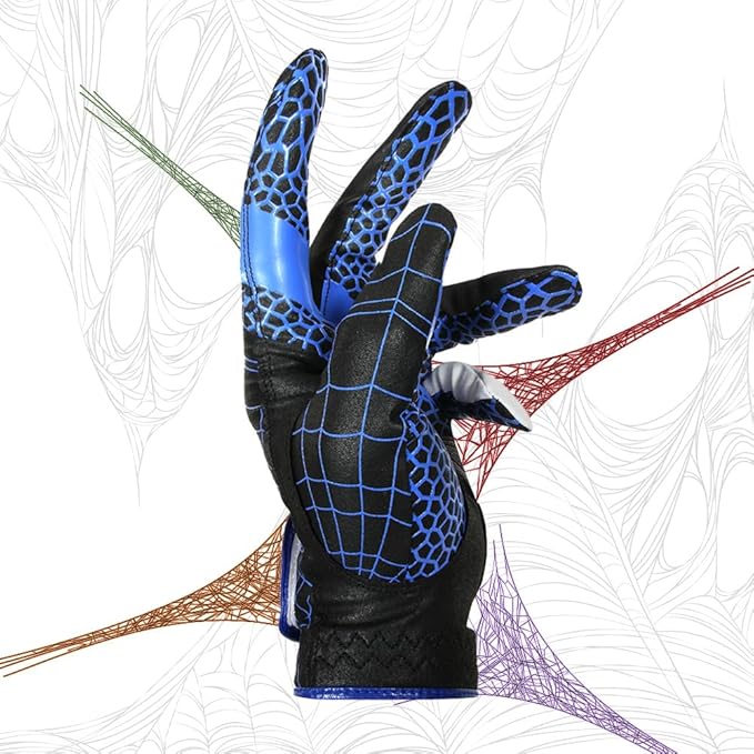 J&S Sporting Spider Grip Nonslip Golf Gloves for Men, Mens Golf Glove for Right Handed Golfer