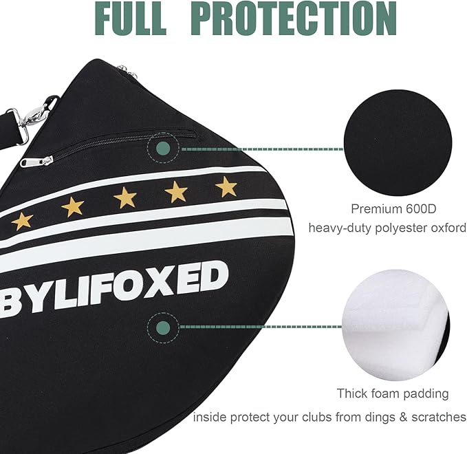 Par 3 Golf Carry Bag for Short Game,Sunday Golf Bag for Men,Small Golf Bag with Thick Foam Protection,Fit Up to 5-8 Clubs