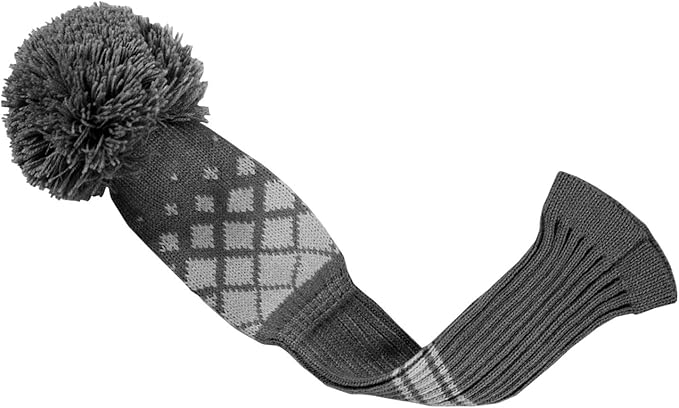Scott Edward Knit Wood Golf Club Head Covers 4 Pieces Knitted Item Fit Over Well Driver Wood(460cc) Fairway Wood and Hybrid(UT)