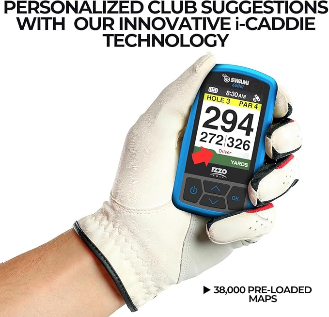 Izzo Swami Golf GPS Rangefinder - Color Display & Scorekeeper