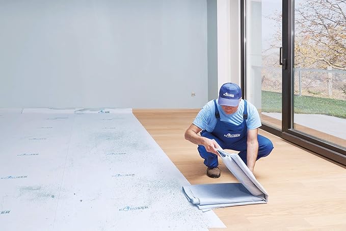 Temporary Floor Protection 36’’ x 100’ - Anti Slip, Easily Applied Save Your Time - 100% Paint Proof – Reusable Material,Coverage of 300 sqft!
