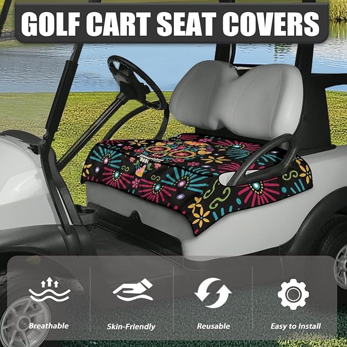 Golf Cart Seat Covers Universal Golf Cart Seat Cover Blanket Cushion Cover Sports Golf Cart Accessories