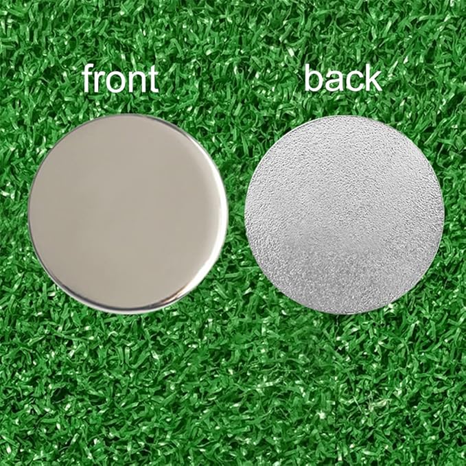 Lot of 10 Golf Ball Markers Assorted Patterns - Soft Enamel Technique