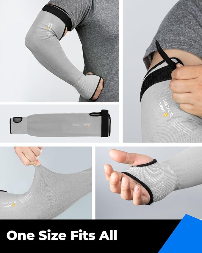 Ultra-Comfort Cut Resistant Sleeves for Thin Skin and Bruising, Cooling Protective Arm Sleeves for Gardening, Farming, Yard