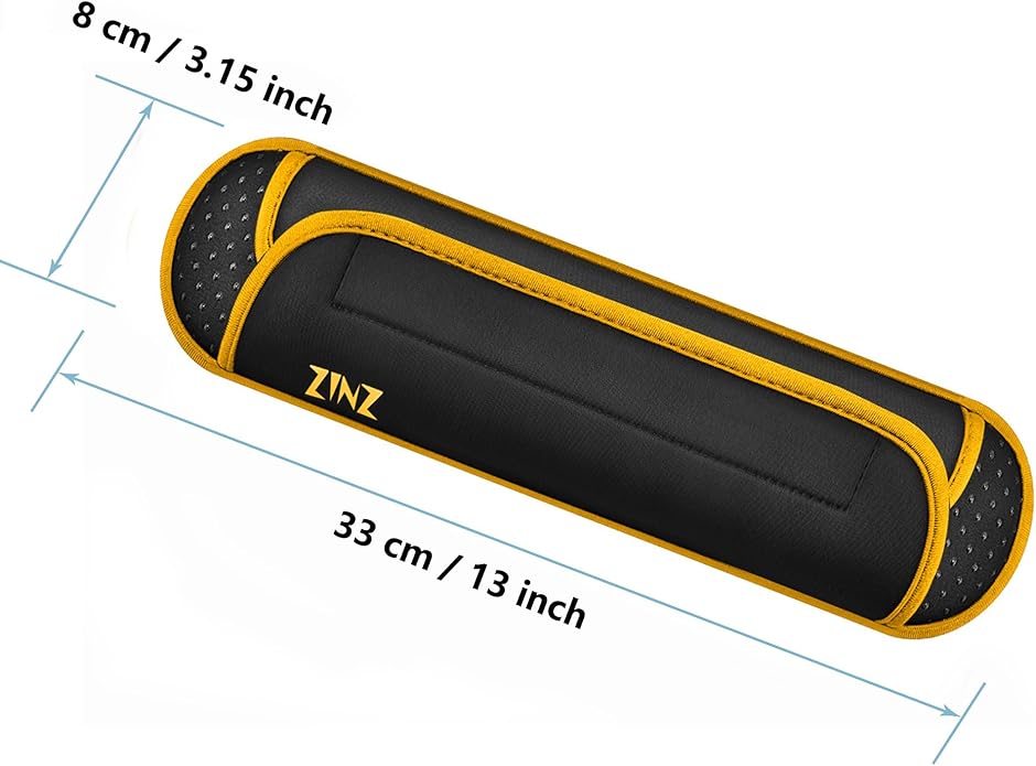 ZINZ Ultra Thick & Breathable Universal Shoulder Pad Cushion for Bag - Long & Comfort