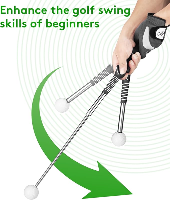 Golf Swing Trainer - Superior Golf Training Aid, Unmatched Grip Trainer, Ideal for Golf Practice & Training