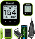 Bushnell Golf Phantom 3 Slope GPS Handlheld (Green) | 38,000+ Courses, Slope Compensation, Hazard Info, Distance Calculator, Scorekeeping, Magnet Mount, Touchscreen | Signature Series Golf Towel