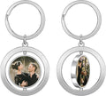 Custom Keychains with Picture Personalized Photo Logo Text Customized Key Chain for Boyfriend Dad Men Women Gifts