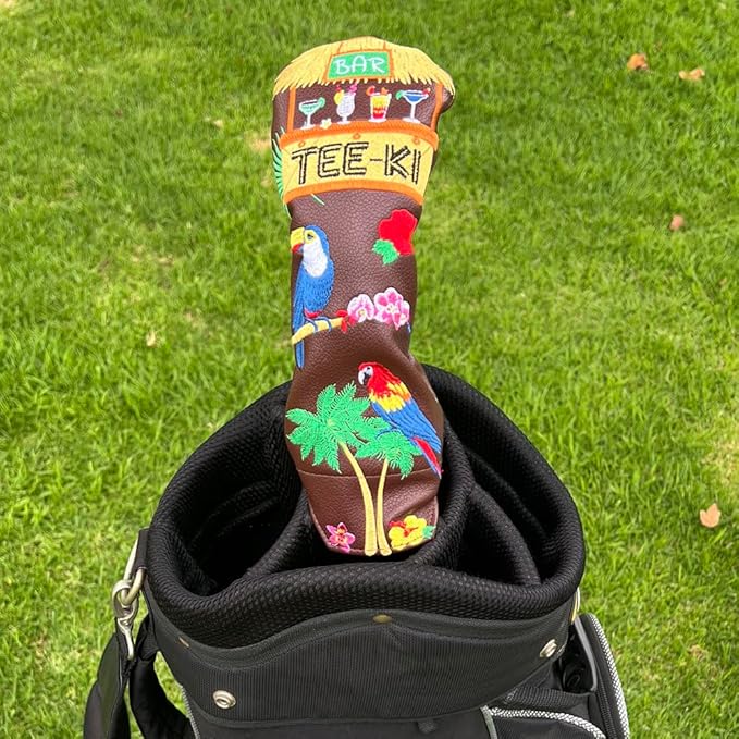Giggle Golf Utility/Hybrid Head Cover, Colorful Club Covers for Men & Women
