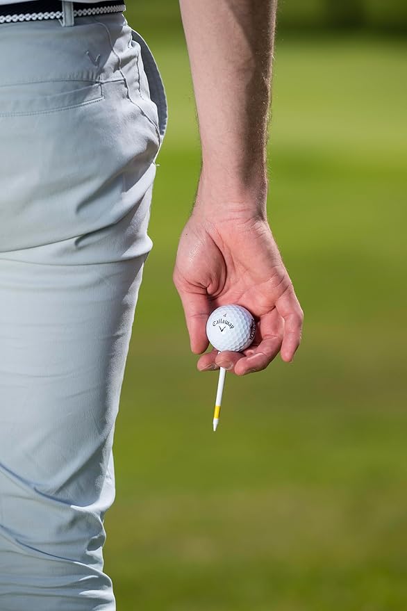 PrideSports PTS Plastic Golf Tees | 30 Count, 2-3/4 Inch | #1 Plastic Tee on Tour | Best for Drivers & Woods