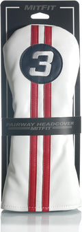 Single Headcover, Easy Slip-On Easy-Off Golf Club Head Cover, Fleece Lined Interior, Water Resistant and Durable Shell, Individual Retail Pack