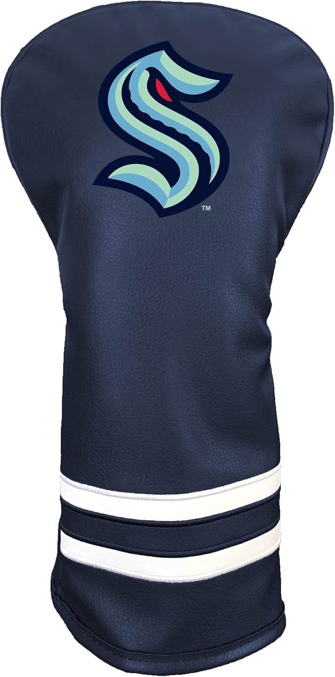Team Golf NCAA Vintage Driver Golf Club Headcover (Printed), Form Fitting Design, Retro Design with Fleece Lining for Extra Club Protection