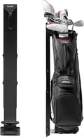 Wall Mount PRO Golf Bag Stand for Storage, Golf Storage Organizer for Garage, Club Dock for Golfing Bag
