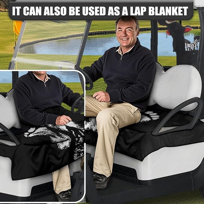 Golf Cart Seat Covers Universal Golf Cart Seat Cover Blanket Cushion Cover Sports Golf Cart Accessories
