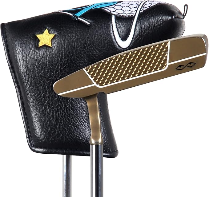 Astronaut Series Golf Headcovers, Synthetic Leather Golf Head Covers for Driver, Fairway Wood and Hybrid, Golf Putter Covers for Mallet and Blade