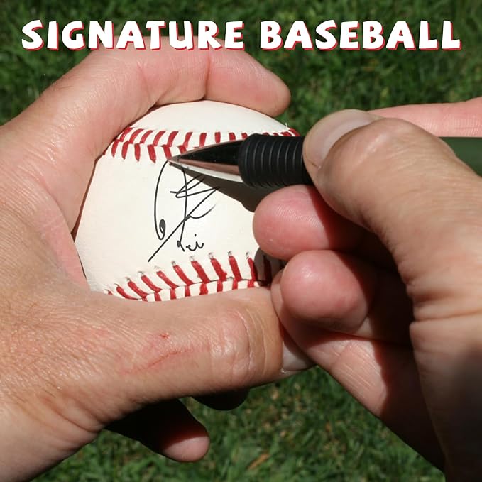 12 Pack Standard Size T-Ball Baseballs - Unmarked & Soft Practice Balls for League Play - Durable Synthetic Leather Cover - Rubber Filling - Perfect for Training, Hitting, Batting, Fielding
