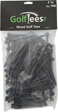 Wood Golf Tees - Standard Golf Tees for Men and Women
