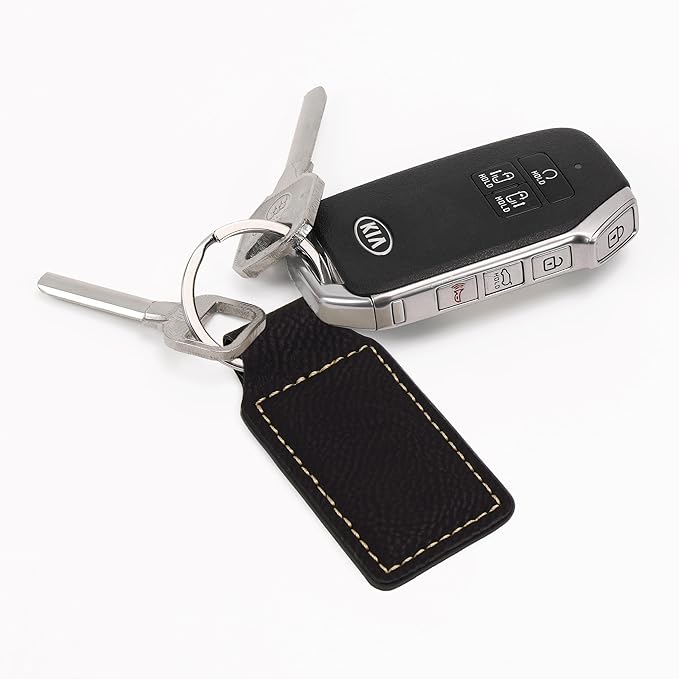 LaserGram Rectangle Keychain, Disc Golf, Personalized Engraving Included