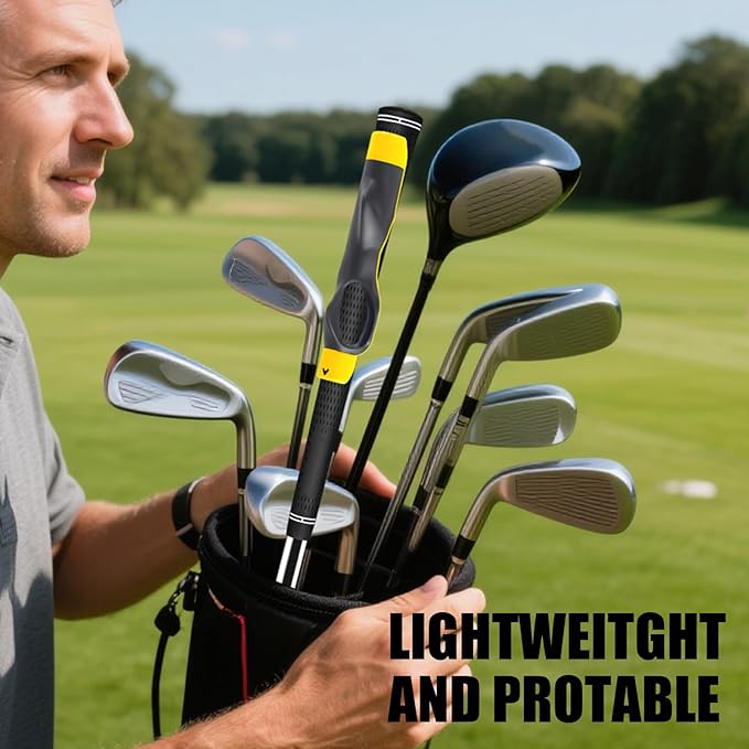 Golf Grip Trainer, Grip Trainer Golf to Help Train Correct Hand Position, Golf Training Aid, Golf Club Grips, Golf Grip Kit